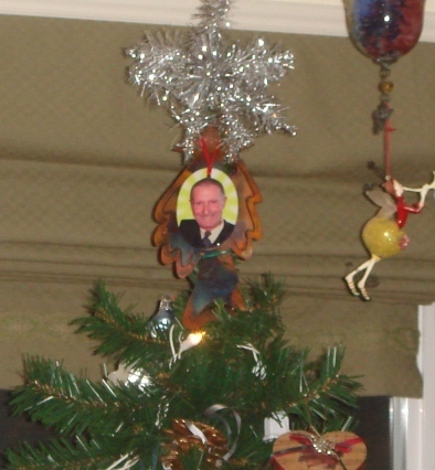 An angel on our tree