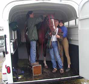Braiding in a thunderstorm