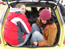 Eight Hillbillies in a Mini